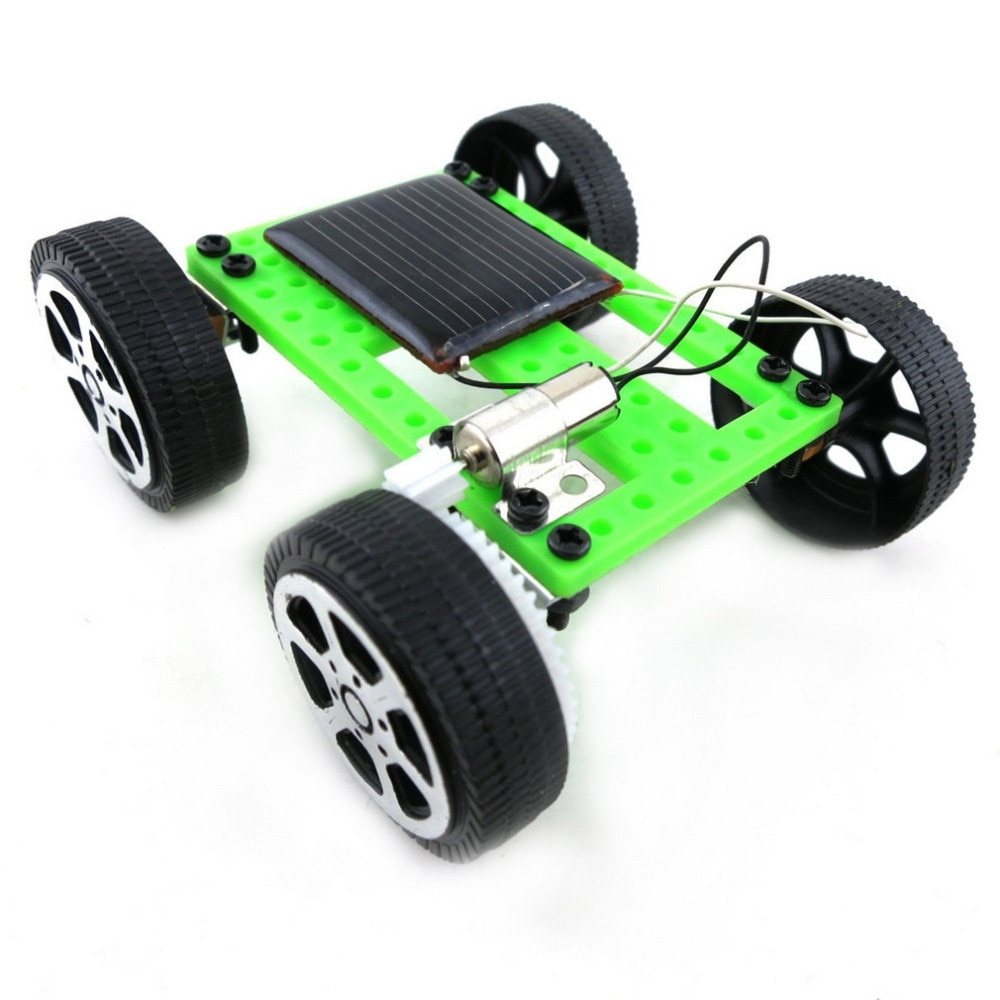 Kid's Green Truck DIY Solar Power Toy