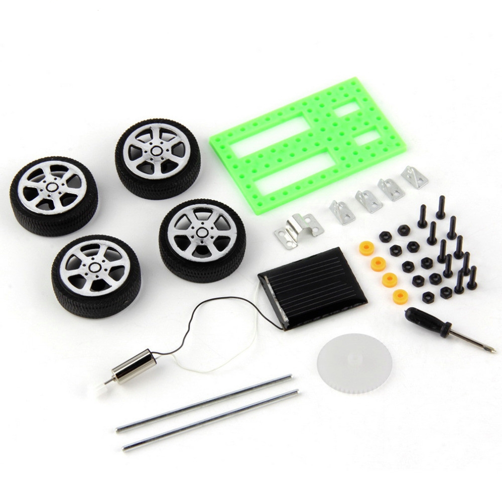 Kid's Green Truck DIY Solar Power Toy