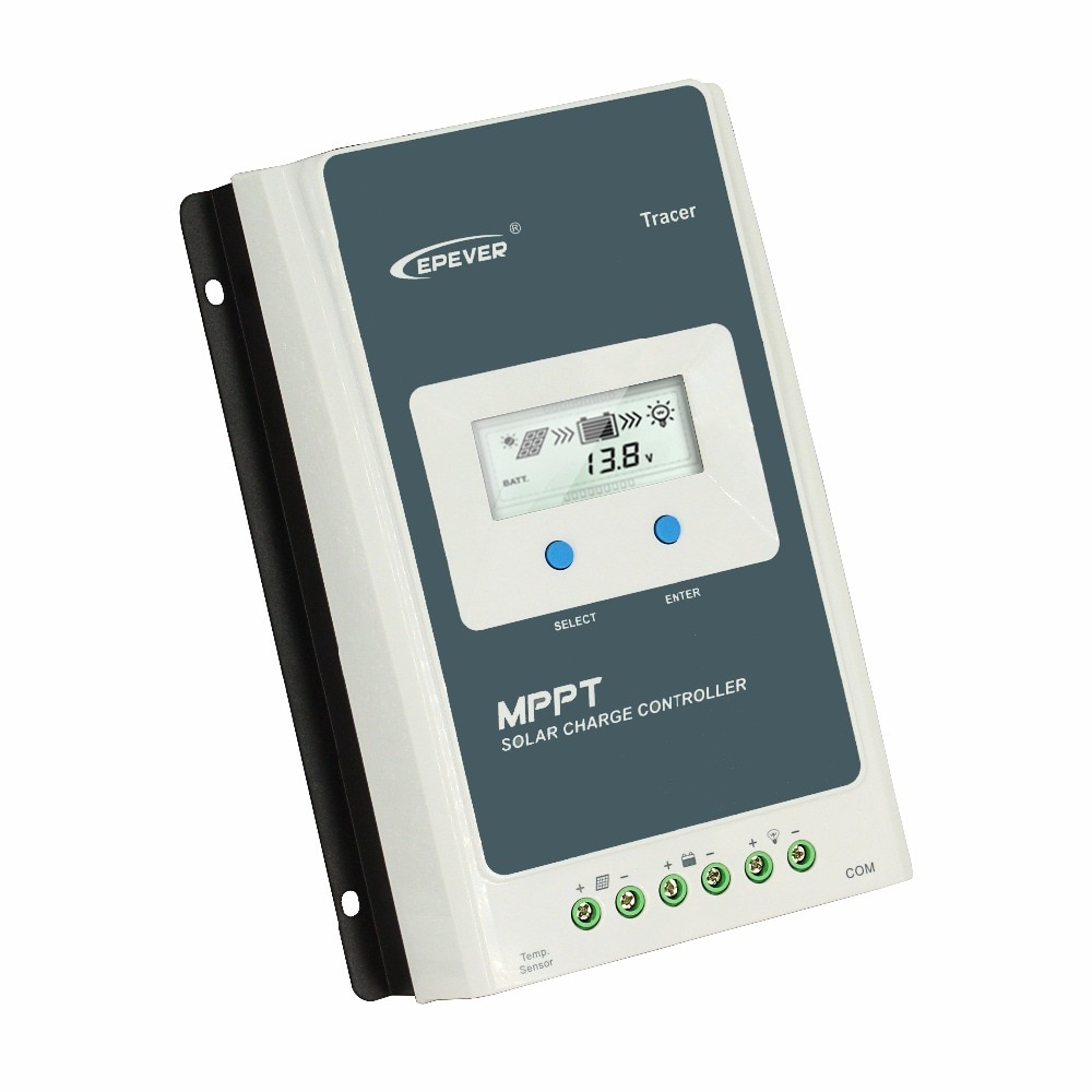 12 / 24 V Solar Charge Controller with LCD Display
