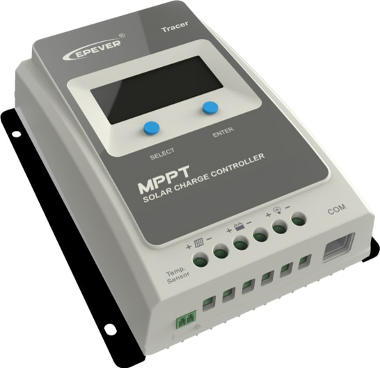 12 / 24 V Solar Charge Controller with LCD Display