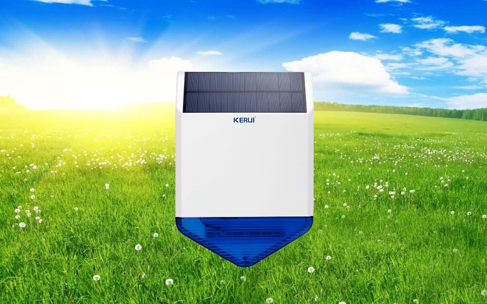 Solar Powered Alarm Siren
