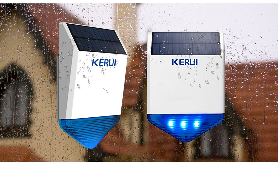 Solar Powered Alarm Siren