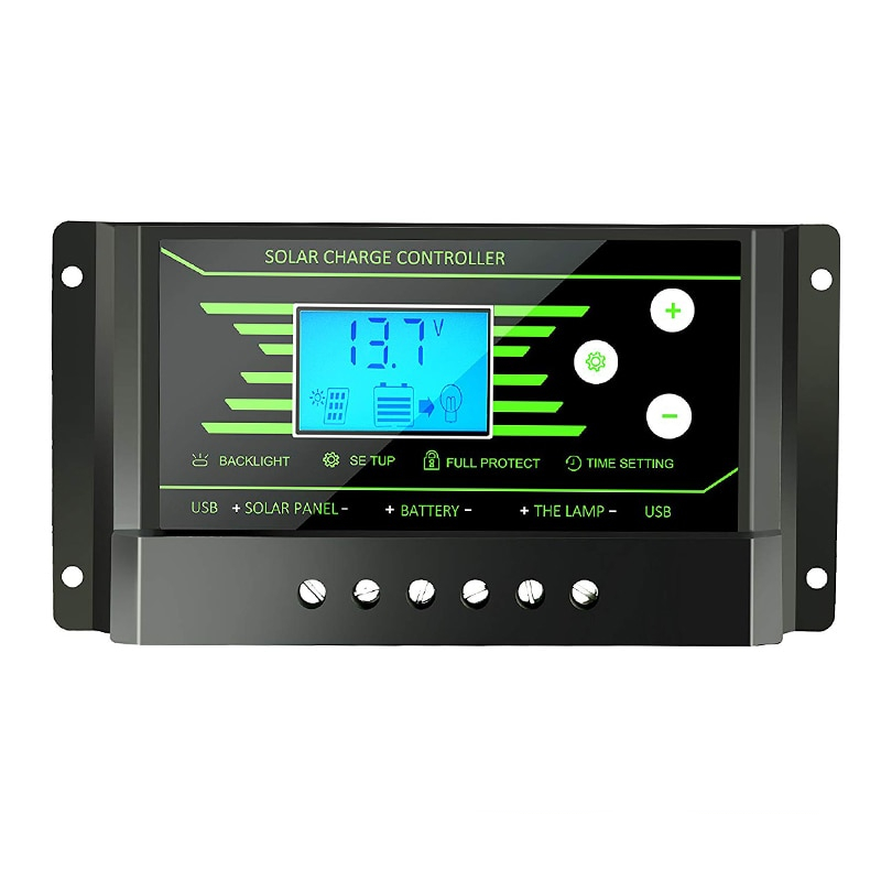 PWM Solar Charge Controller with LCD Display