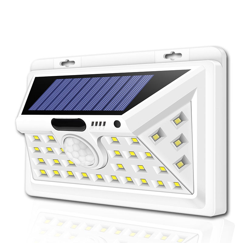 3-Side Outdoor LED Solar Lamp