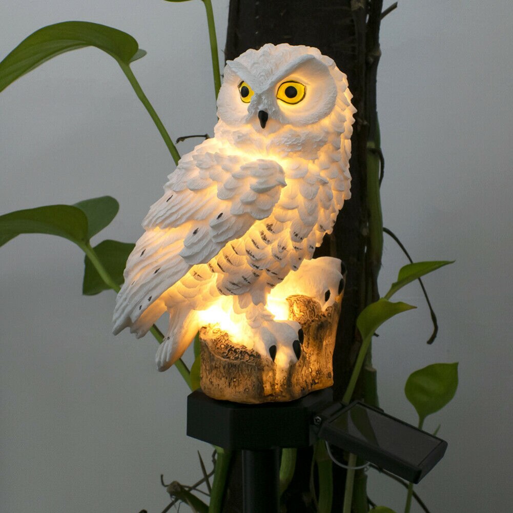 Owl Shaped Solar Garden Lamp