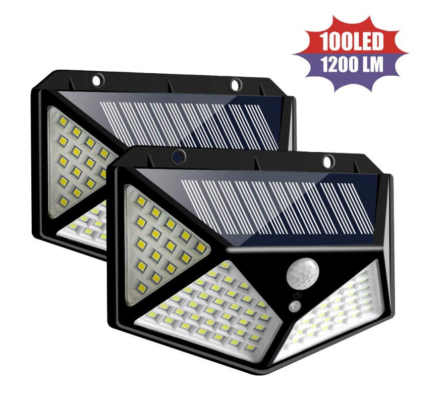 Geometric Design Solar Power LED Outdoor Light