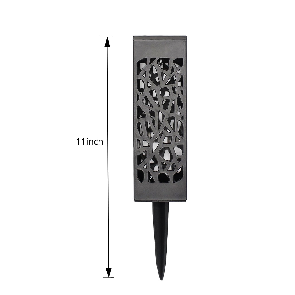 Modern Wedge Solar Plastic Lawn Lamp