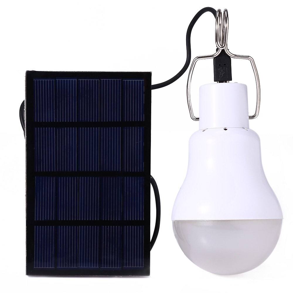 Solar LED Rechargeable Bulb