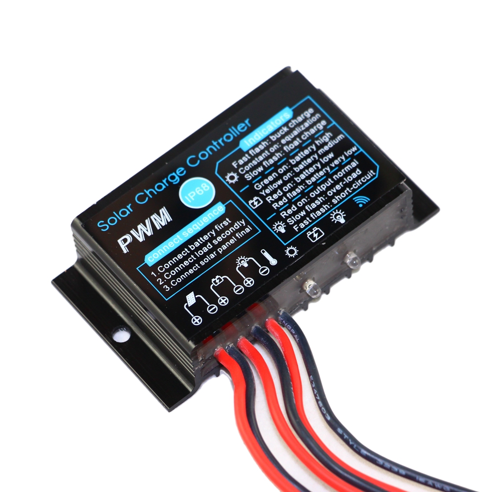 10 A Compact Waterproof Solar Controller