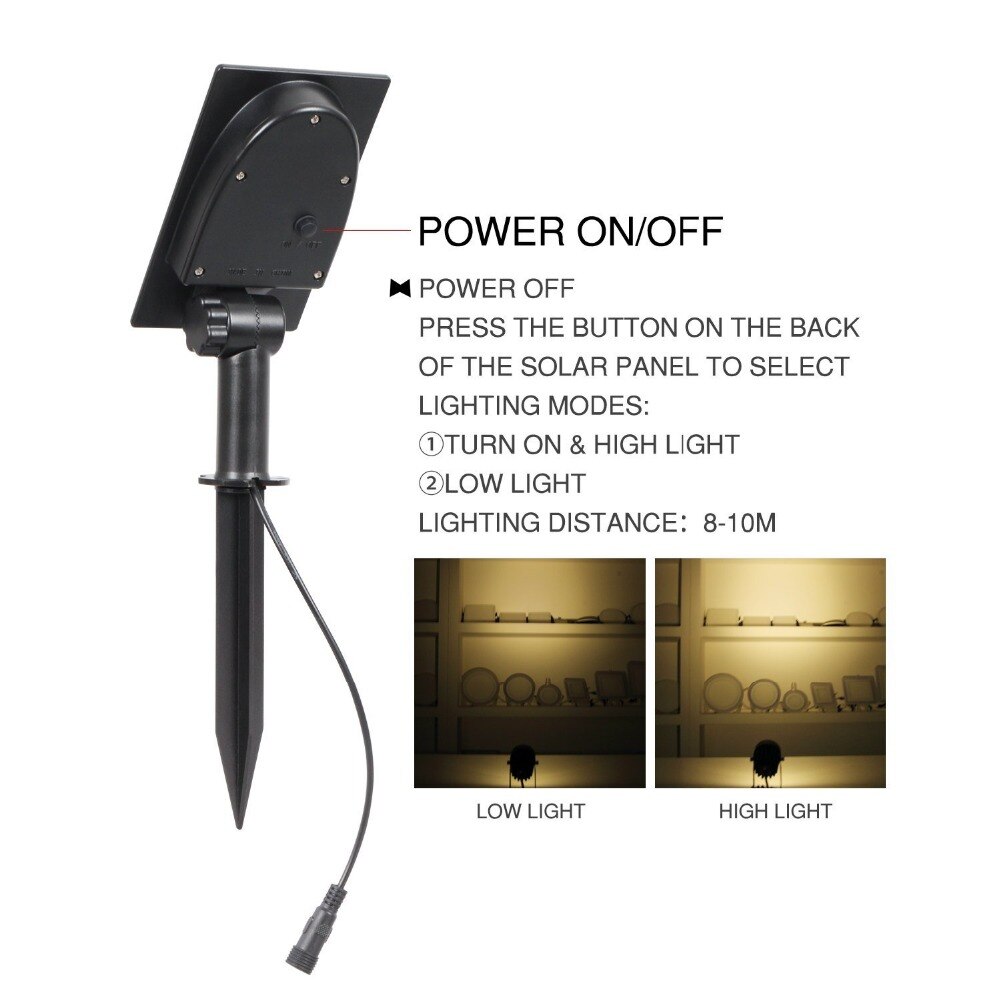 LED Waterproof Solar Lamp for Garden