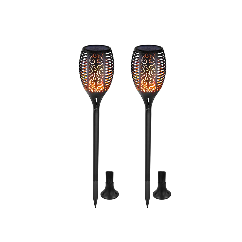 Set of Solar Flame Light Torches
