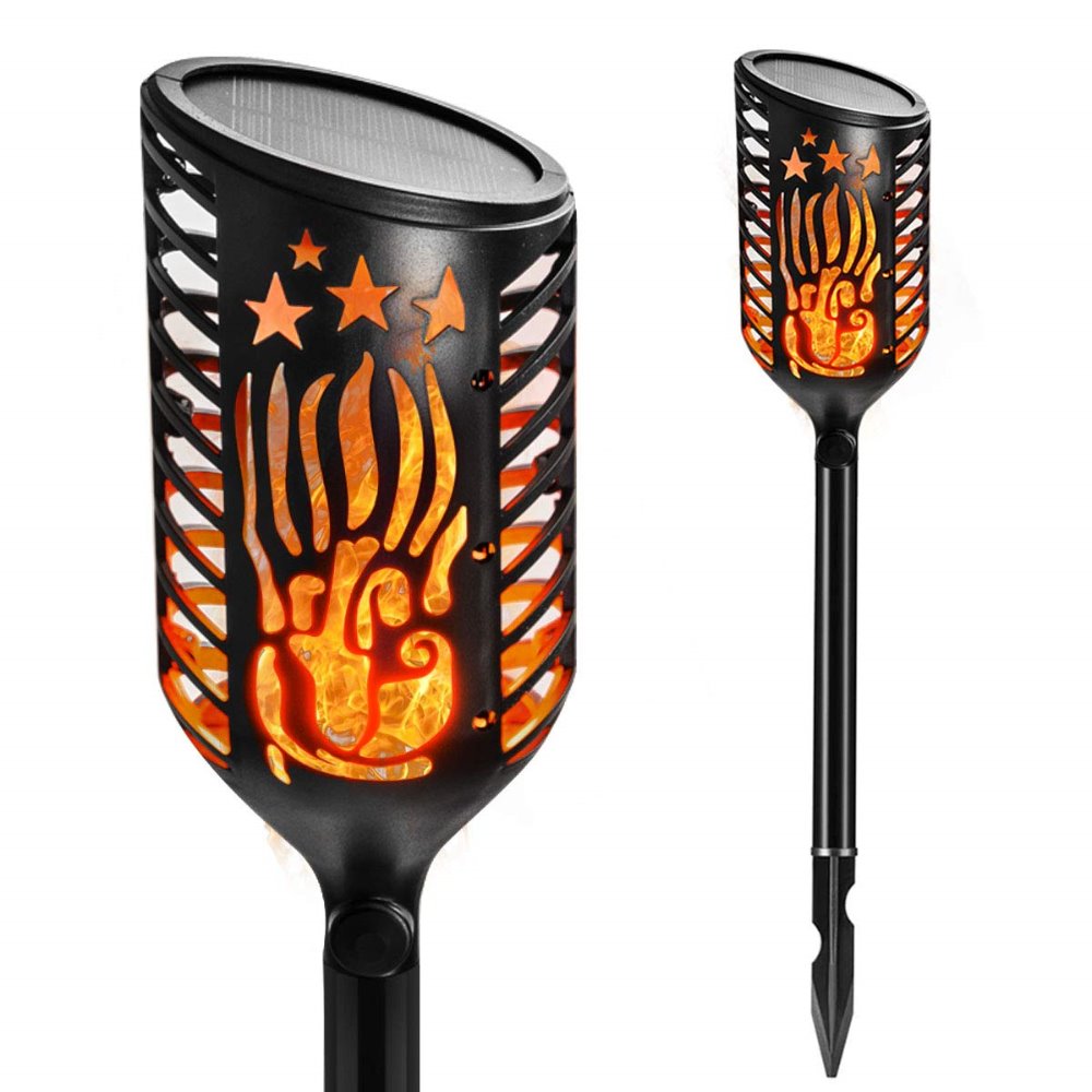 LED Solar Powered Flame Lamps