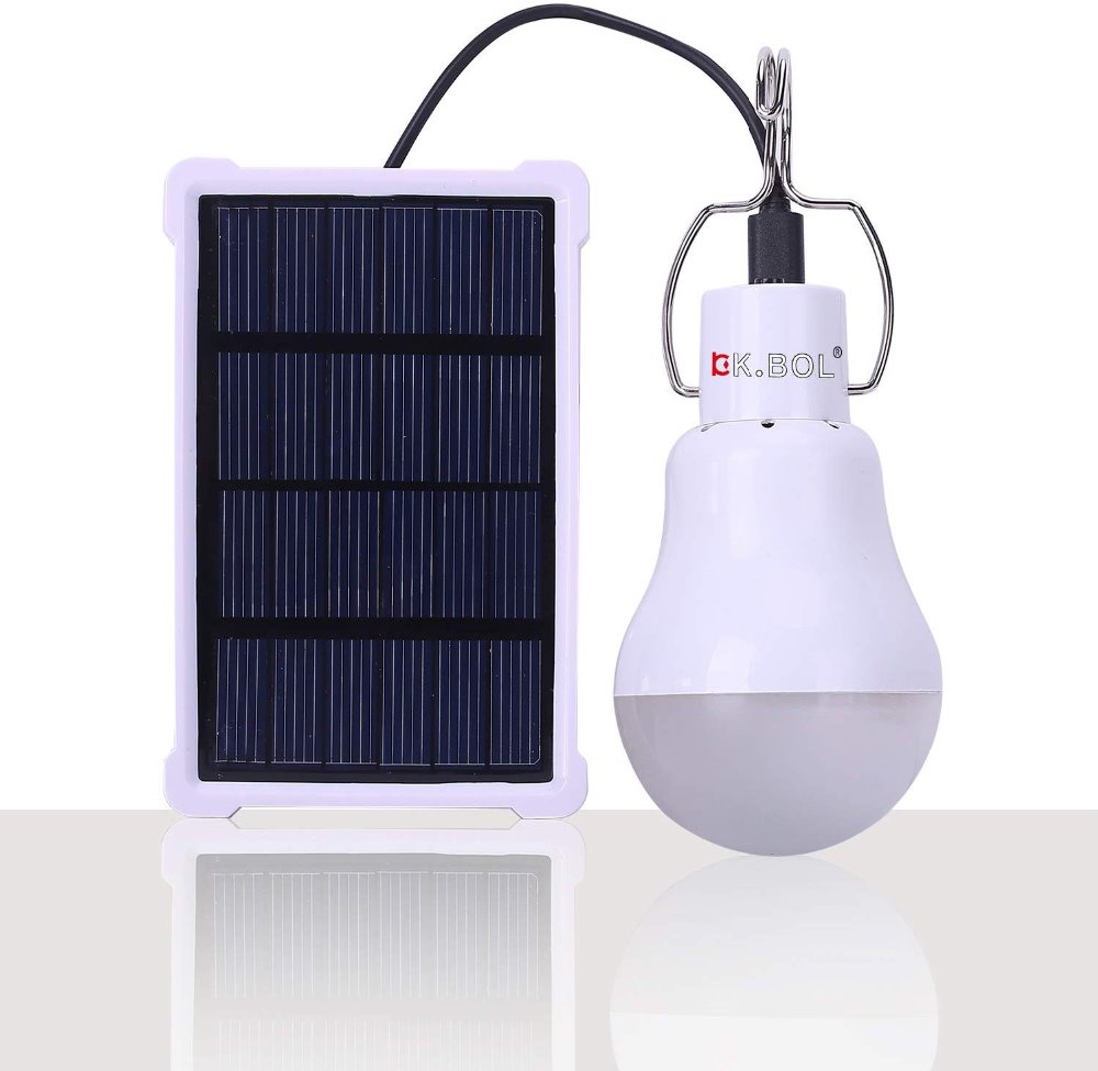 Sensor 15W Solar Powered Bulb