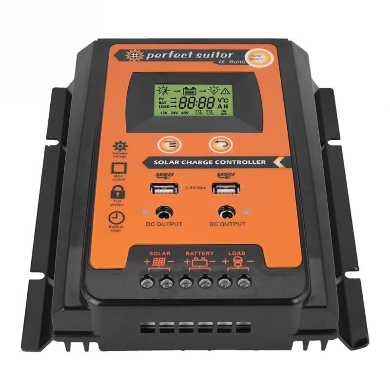 Solar Charge Controller with USB and DC Output